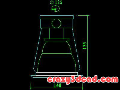 Bedroom wall lamps 2 CAD drawings and details